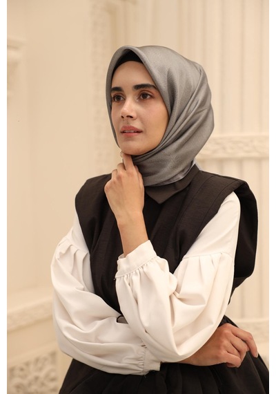 Silk Home Shiny Eşarp 75009-06 Gri, Yeşil