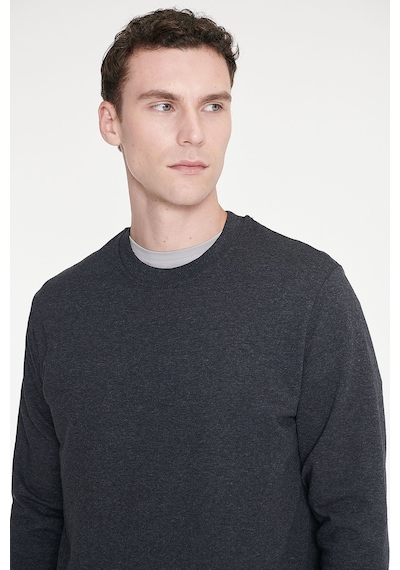 AC&Co / Altınyıldız Classics Erkek Antrasıt Melanj Standart Fit Normal Kesim 2 İplik Recycle Pamuklu Bisiklet Yaka Sweatshirt Antrasit Melanj AC&Co / Altınyıldız Classics Erkek Antrasıt Melanj Standart Fit Normal Kesim 2 İplik Recycle Pamuklu Bisiklet Yaka Sweatshirt Antrasit Melanj