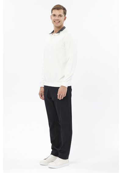 Erkek Selanik Sweatshirt 252209017.slkhyfr Ekru