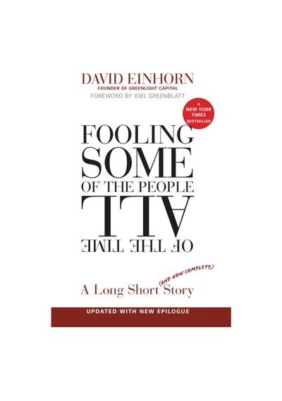 Fooling Some Of The People All Of The Time, A Long Short And Now Complete Story, Updated With New Epilogue