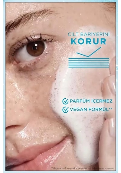 Garnier Saf&Temiz Nemlendiren Yüz Temizleme Jeli 150 ML + Saf&Temiz 3’ü 1 Arada Temizleyici Peeling Maske 50 ML
