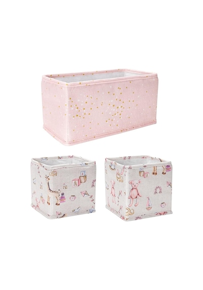 Lexroo Baby 3'lu Cekmece Duzenleyici Pembe