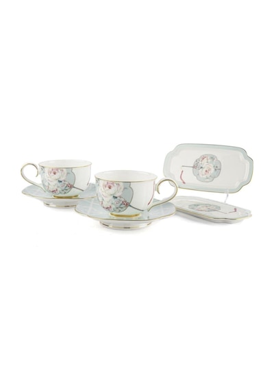 Mikasa Moor Rosita 6 Prç 2li Çay Fincanı Seti 200cc P367.815457 Kırmızı