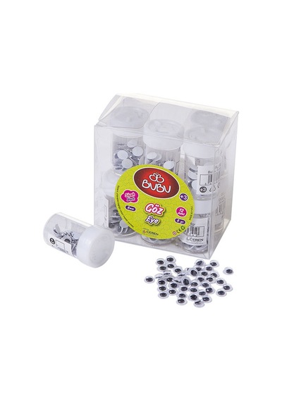 Bu-bu Siyah Göz 8 Mm 8 Gr Bubu-gz0002 Çok Renkli