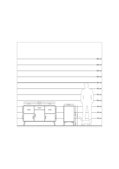 Hyperion Konsol Tek Raflı 3 Çekmeceli 3 Kapaklı 132x44x83 Aytaşı-çam Çam Hyperion Konsol Tek Raflı 3 Çekmeceli 3 Kapaklı 132x44x83 Aytaşı-çam Çam