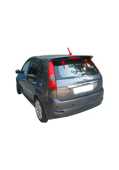 Ford Fiesta 5 Spoiler Bagaj Gt (St Md) Fiber 2002-2008