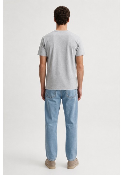Antioch Pamuklu Erkek T-shirt Gri