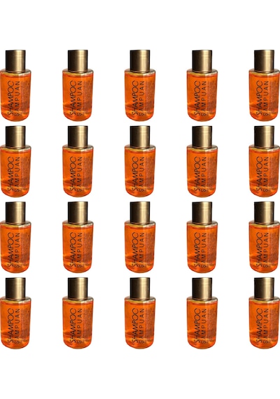 Mini Tek Kullanımlık Otel Kamp Seyehat Saç Şampuanı - 30cc / 30 Ml. - 20 Adet Normal Saçlar