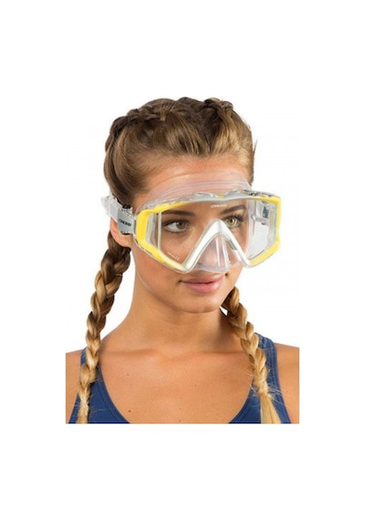 Parumarin Cressi Liberty Clear/Yellow Dalış Ve Yüzme Maskesi
