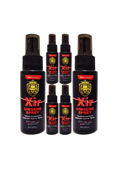Xir 60 Ml Erkeğe Özel Karışım 3xeffect 6 Adet Sprey