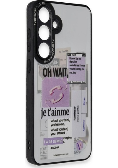 Gld-spt- Newface Samsung Uyumlu Galaxy S24 Plus Kılıf Mirror Desenli Kapak - Mirror - 4