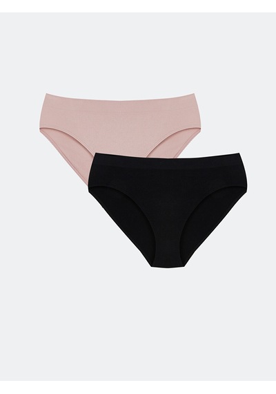 Lcw Dream Siyah Düz Bikini Külot 2'li