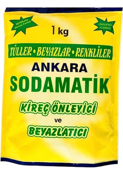 Ankara Sodamatik 1000 Gr Kireç Önleyici Ve Beyazlatıcı