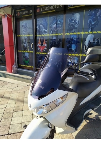 Zeus Motor 2013-2020 Suzuki Burgman Uh 200 Uyumlu Ön Cam Koyu Füme
