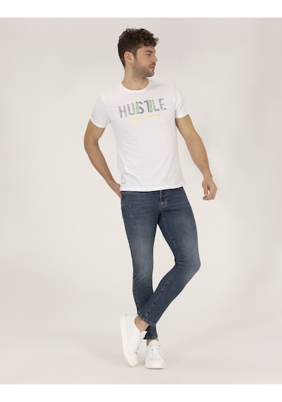 Pierre Cardin Erkek Beyaz Tişört 50262662-Vr013 Beyaz