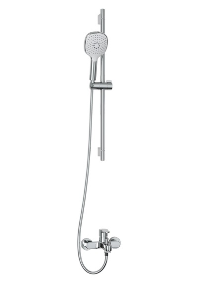 Adell Mode S Sürgülü Duş Seti - Lento Banyo Bataryası - 2 Parça Parlak Krom Ads.35.02.01.01 Krom