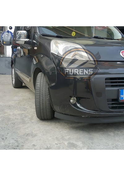 Fiat Fiorino 2008-2023 Uyumlu H Lip Esnek Ön Lip 2 Parça Karlık Ön Ek Tampon Altı Dill