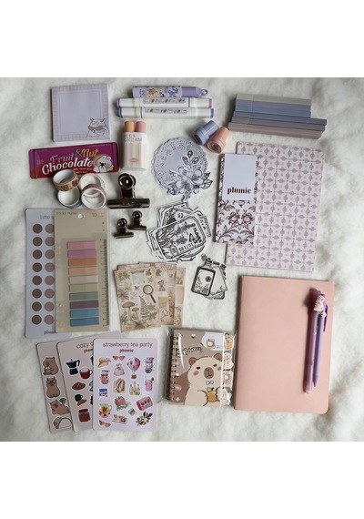 Plumie - Pembe Journaling Seti