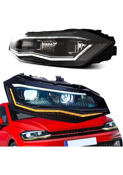 Volkswagen Polo 2017-2021 Uyumlu Aw1 Led Far