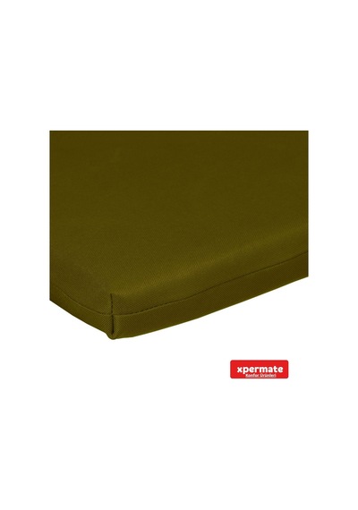 Xpermate 6'lı Arkalıklı Sandalye Minderi Fermuarlı 40x40 Yeşil