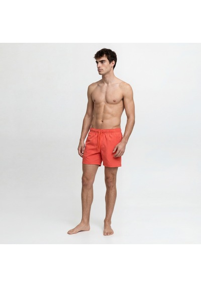 Jack & Jones Erkek Logo Detayli Normal Kalip - Maui - 12291391 Hot Coral