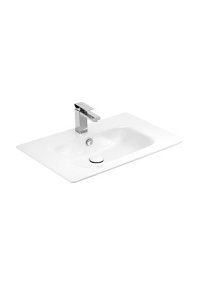 Sanovit Sharp 70 CM Konsollu Süper Ince Lavabo Beyaz