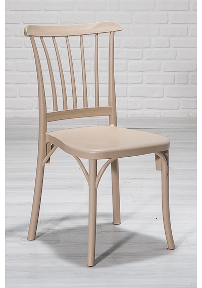 2 Adet Violet Cappucino Pratik Sandalye / Balkon-Bahçe-Mutfak