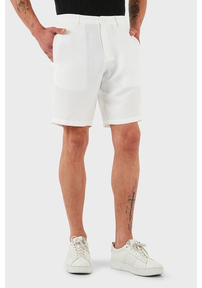 Armani Exchange Erkek Short 8nzs67 Znfnz 1100 Beyaz Beyaz