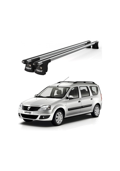 Trio-ı Dacia Logan 2007-2012 Uyumlu Kilitli Ara Atkı 120cm Port Bagaj Tavan Barı