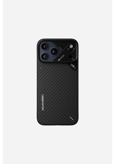 Apple iPhone 17 Pro Max Uyumlu Ultra Slim Magsafe Destekli Isı Dağıtıcı Aramid Fiber Kılıf A17 Şeffaf