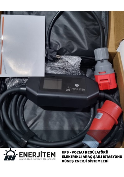Enerjitem 11 Kw Elektrikli Araç Taşınabilir Şarj İstasyonu