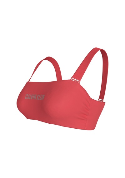 Calvin Klein Kadın Askılı Bandeau Pembe Bikini Üstü-15763
