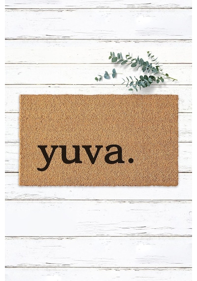 Yuva Yazılı Koko Kapı Önü Paspası Standart