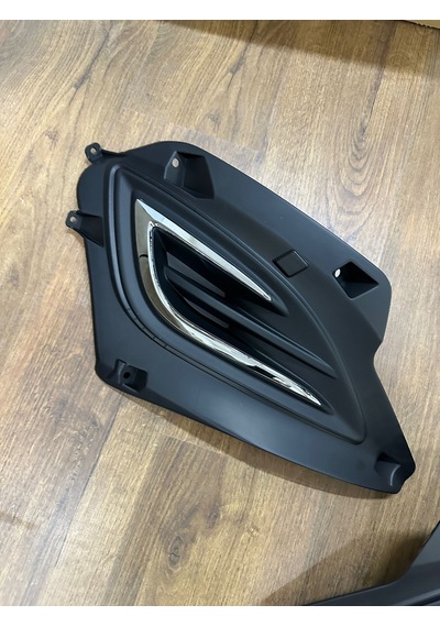 Hyundai İ20 Sis Lamba Kapağı Sağ Sol Set Nikelajlı 2012-2014