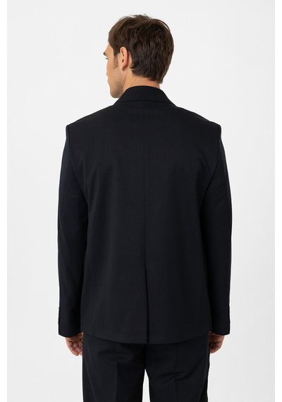 Antioch Relax Fit Erkek Blazer Ceket Lacivert