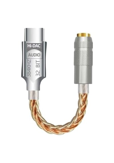 Type-c - 3.5 Alc5686 Çip Hifi Dac Ses Kartı Kulaklık Kablosu Usb Başlık