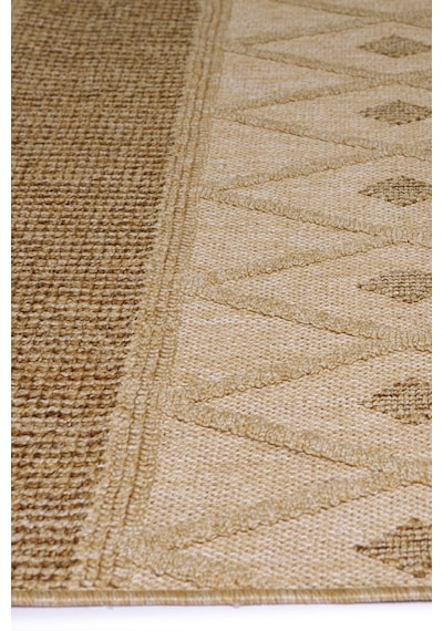 Seyran Loopy 620 Bej-kahve Halı Ince Mutfak Kilim Salon Kesme Halı Yolluk Bej - Kahverengi