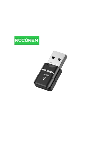 Rocoren 650 Mbps 2.4 & 5ghz Dual Band Usb Wifi Adaptör