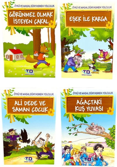 Öykü Ve Masal Dünyası Serisi 8 Kitap Sınav Uygulamalı