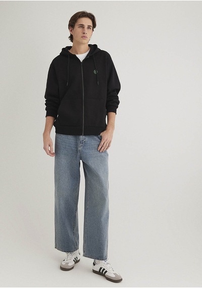 Mavi Siyah Erkek Sweatshirt M066979-900 Siyah