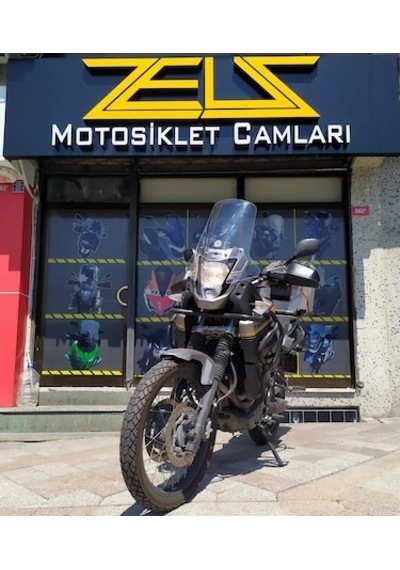 Zeus Motor 2011-2016 Yamaha Xtz 660z Tenere Uyumlu Uzun Ön Cam Şeffaf