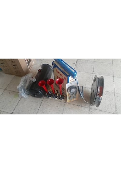 Havalı Korna Full + Full Set