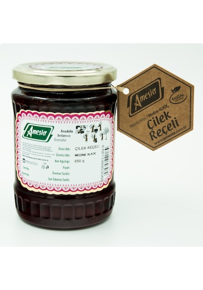 Amesia Çilek Reçeli 650 G