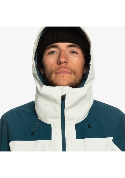 Quiksilver Ultralight Erkek Gri Snowboard Ceketi 30091