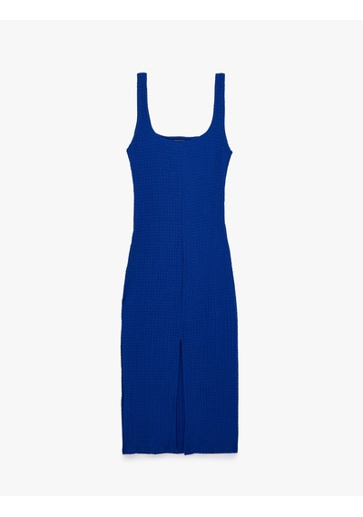 Koton Koton X Sibil Çetinkaya - Kare Yaka Kalın Askılı Kobalt Mavi Bodycon Uzun Kalem Elbise Mavi 6sak80080uk Koton Koton X Sibil Çetinkaya - Kare Yaka Kalın Askılı Kobalt Mavi Bodycon Uzun Kalem Elbise Mavi 6sak80080uk