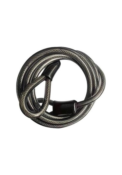 Xbyc 4502k Güçlü Çelik Kablo Halat Kilit 8 X 1200 Mm Motosiklet Bisiklet Kilidi