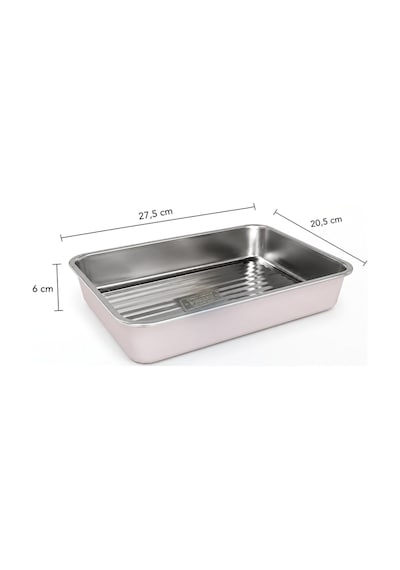 Stainless Paslanmaz Çelik Vakumlu Saklama Kabı,fırın Ve Kek Kabı 1,9 Lt Yemek Kabı Sefer Tası Pembe