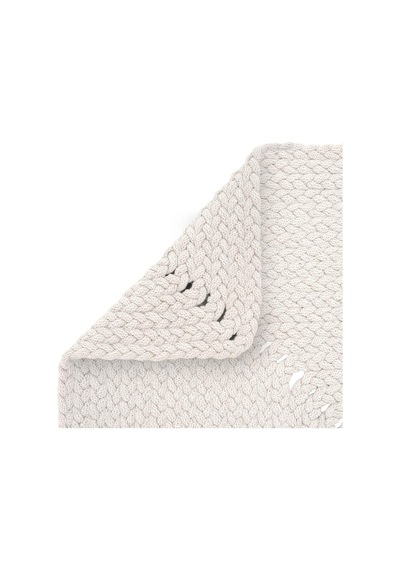 Cool Halı Glenn 605 Beyaz Banyo Halısı Antre Halısı Hasır Dokulu Kilim Banyo Paspası Dekoratif Mutfak Halısı Diğer
