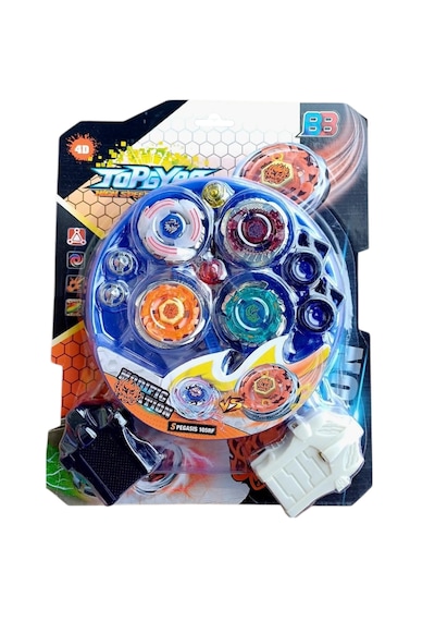4d High Speed Topaç Seti Çoklu Beyblade Arena Oyuncak Seti