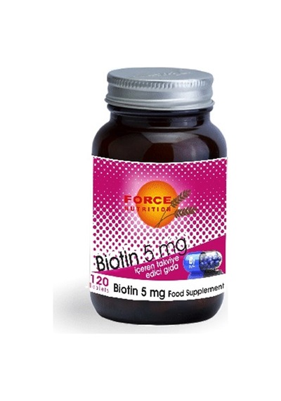 Force Nutrition Biotin 5 Mg 120 Tablet